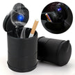 Portable Car LED Ashtray Cigarette Ash Holders Cup Interior 7x7x11cm