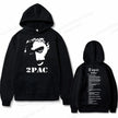 Tupac 2pac Graphic Hoodie Men Fashion