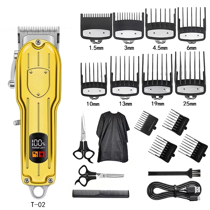 Hair Clippers Professional Barber Clippers and Trimmers Set