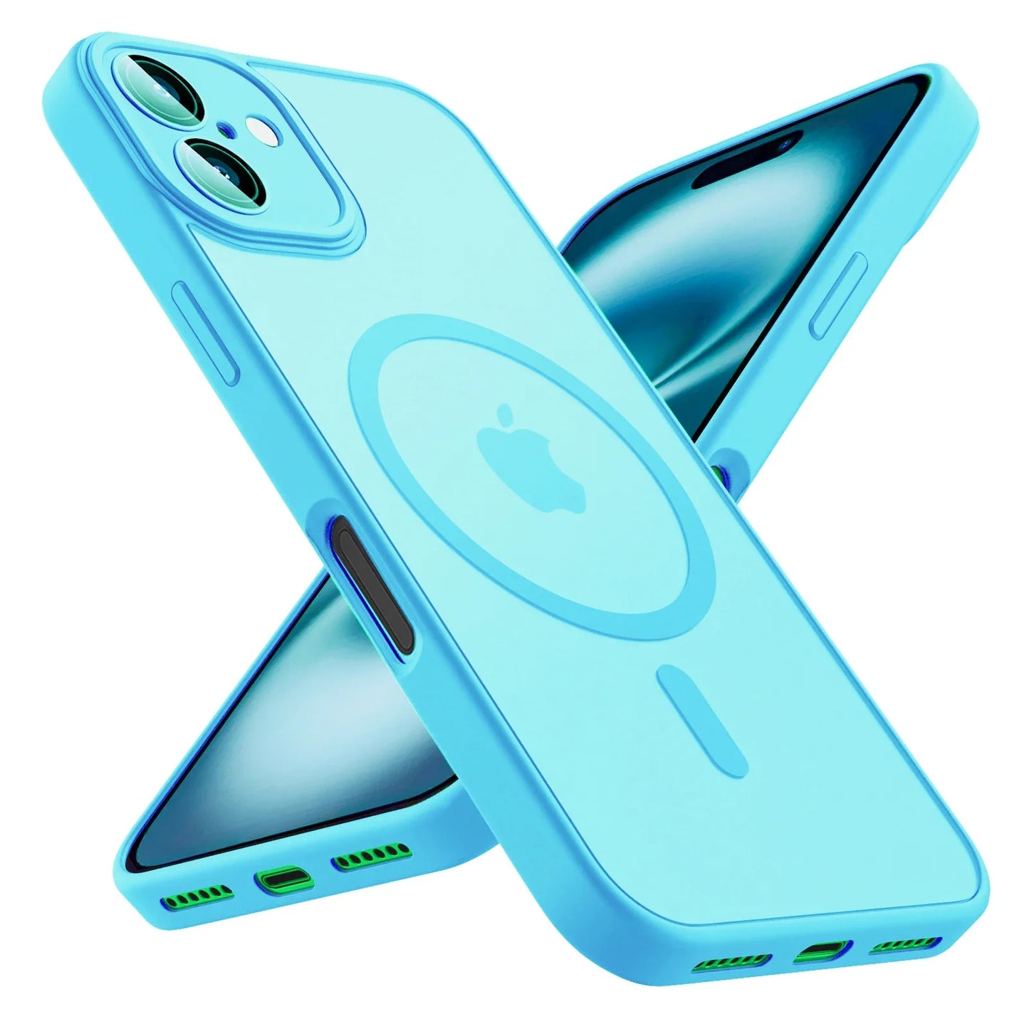 Luxury Frosted Phone Case For iPhone 17 16 15 14 13 12 11 Pro Max 16 15