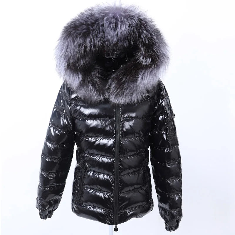 Maomaokong Winter waterproof Jacket Real White Duck