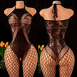 Lace Bra One-Piece Set Crotchless Lingerie Women's Curve