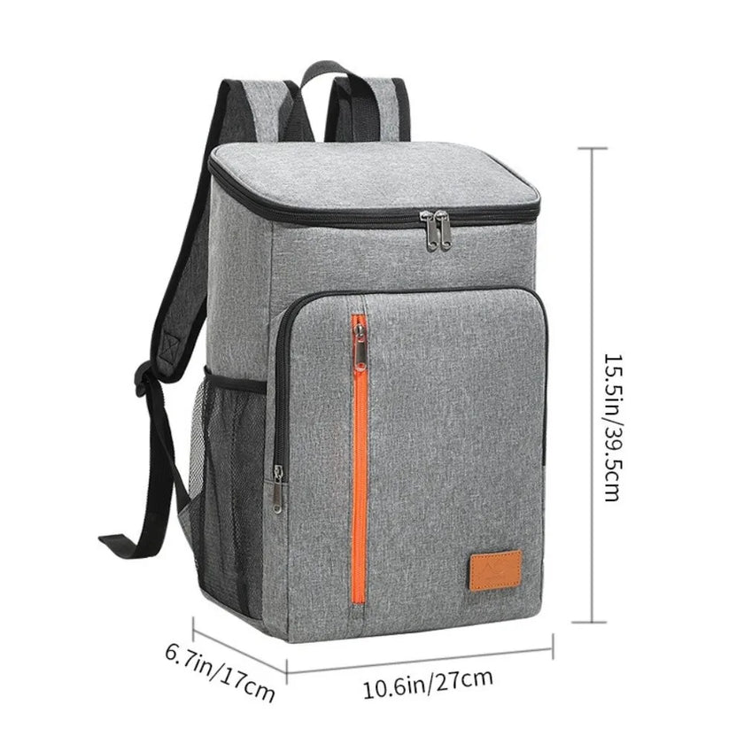 Insulated Backpack Double Shoulder Thickened Portable