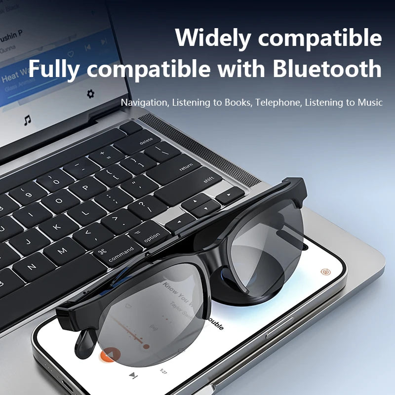 2026 New Smart Glasses AI Translation Bluetooth Conversation