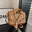 Jacket Collar Shaped Crossbody Shoulder Bag