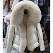 2026 MAOMAOKONG White Duck Down Jacket Winter Women