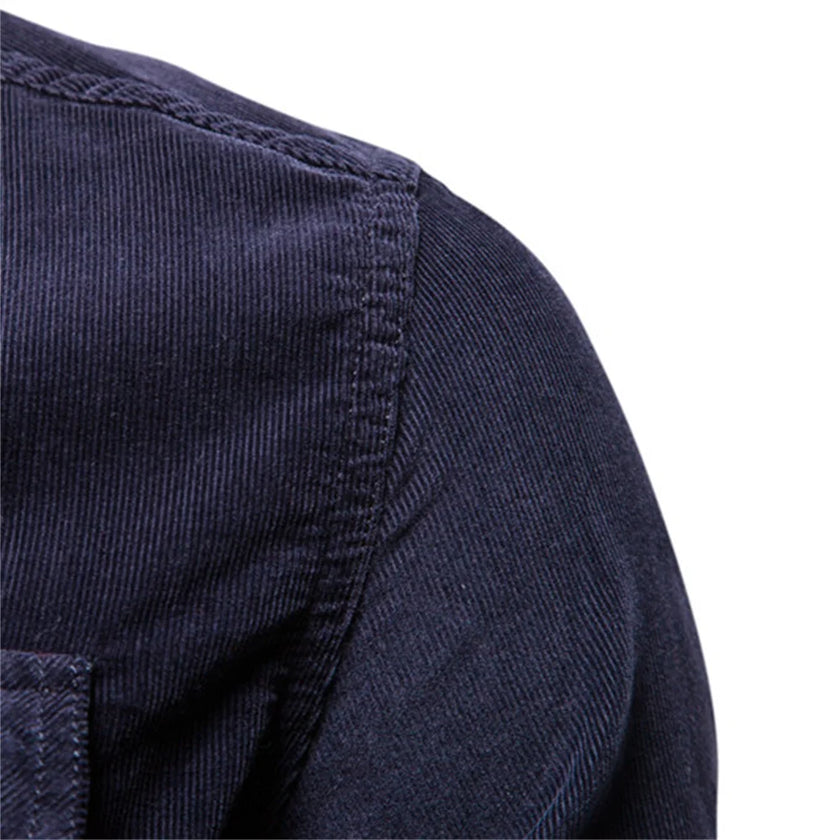 2021 New Single Breasted 100% Cotton Men's