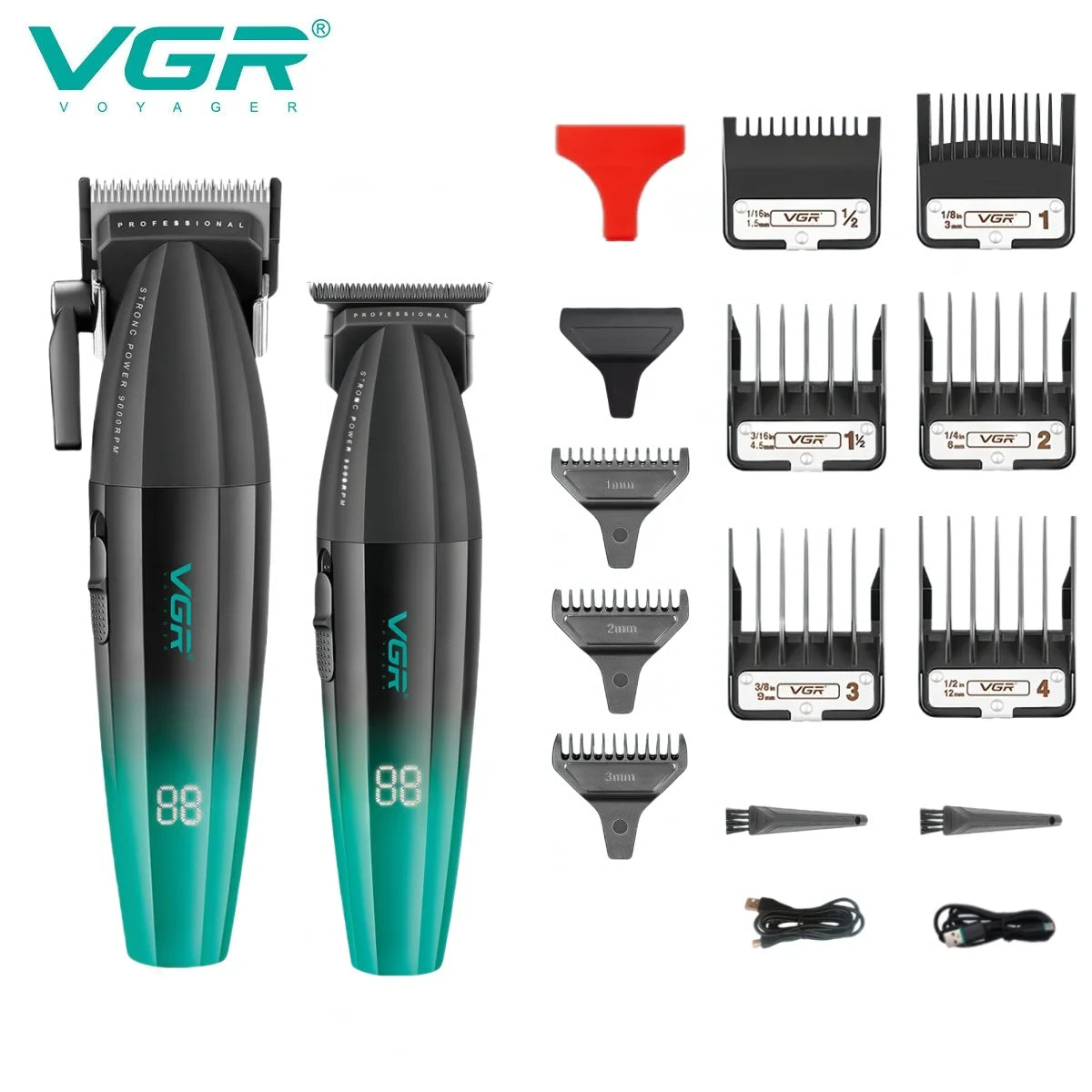 VGR Hair Clipper Professional Hair V-003 V-906 V-308