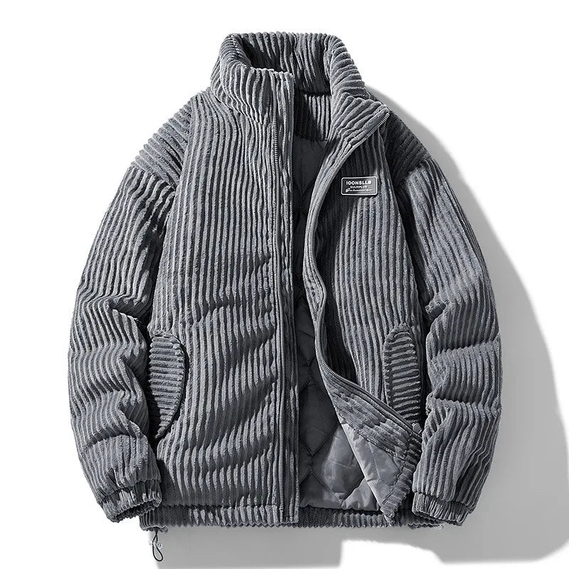 Corduroy Men's Parkas High-end Design