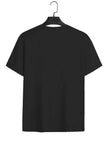 Plus Size- Single-sided Printed Round Neck Short-sleeve