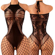 Lace Bra One-Piece Set Crotchless Lingerie Women's Curve