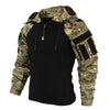 Outdoor Uniform Tactical Suits Wear Resistant T-Shirt Hood Pants