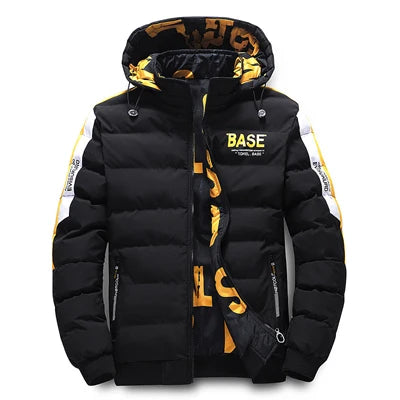 DIMUSI Winter Men Padding Jacket Fashion