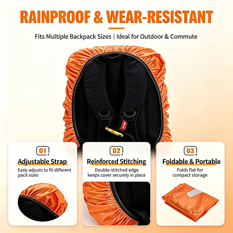 Waterproof Backpack Cover Ravel Safety Outdoor