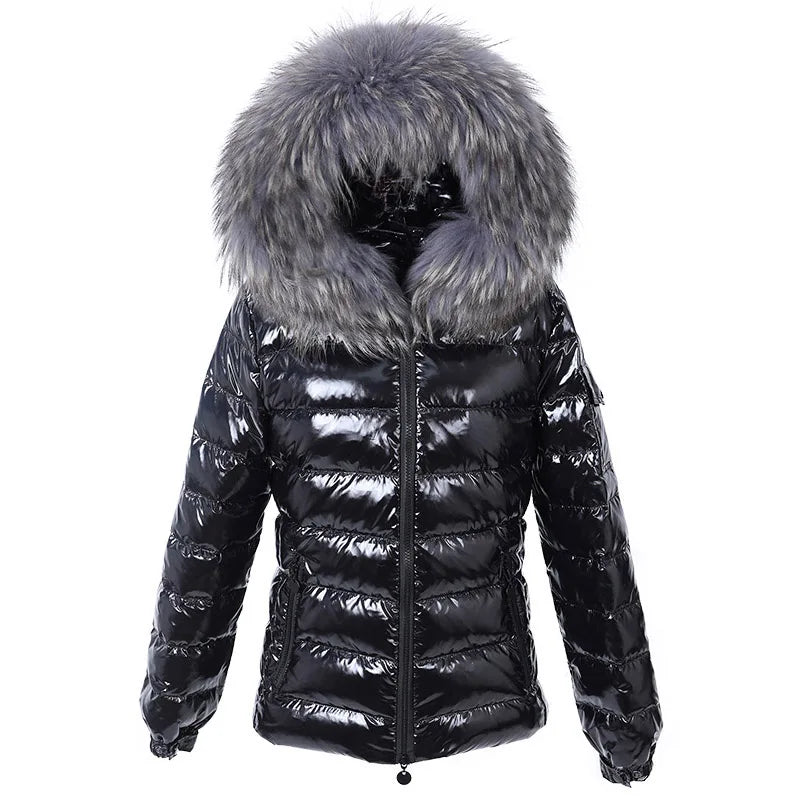 Maomaokong Winter waterproof Jacket Real White Duck