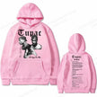 Tupac 2pac Graphic Hoodie Men Fashion