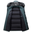 Autumn Winter Long Men Windproof Down Jacket Coats