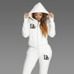 2025 Women Sets Zipper Cardigan Hoodie