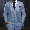 Plaid Men's suit 3 piece Suit Formal Business Work Clothes