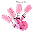 Bed Bondage Restraint Set Adjustable Wrist Ankle Cuffs