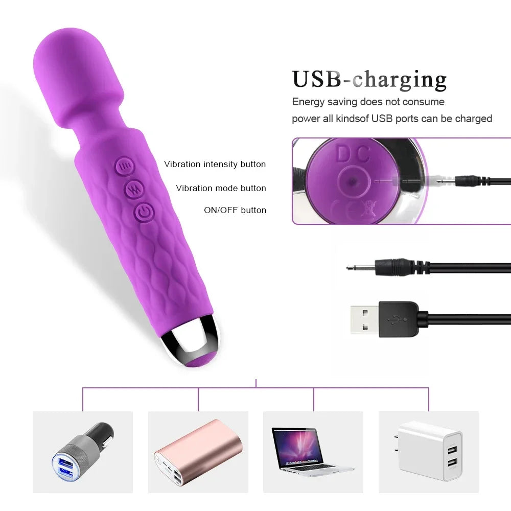 10 Modes G spot Clitoris Vibrator Stimulator Adult