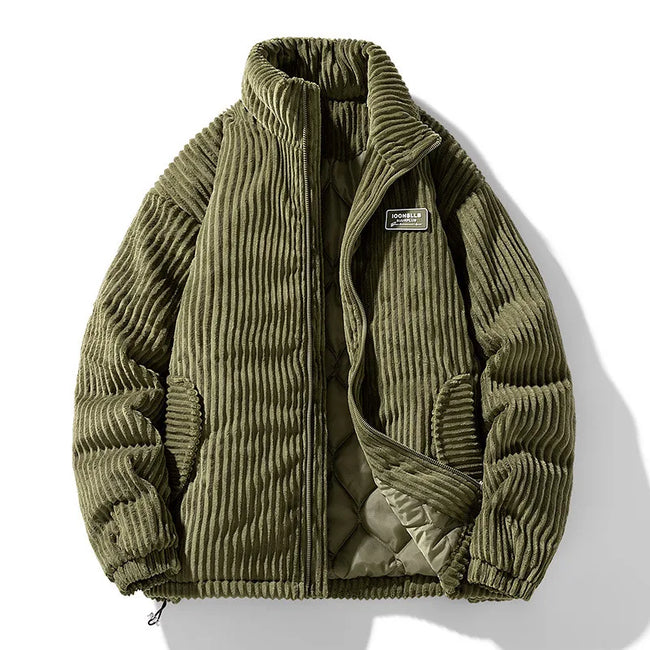 Corduroy Men's Parkas High-end Design