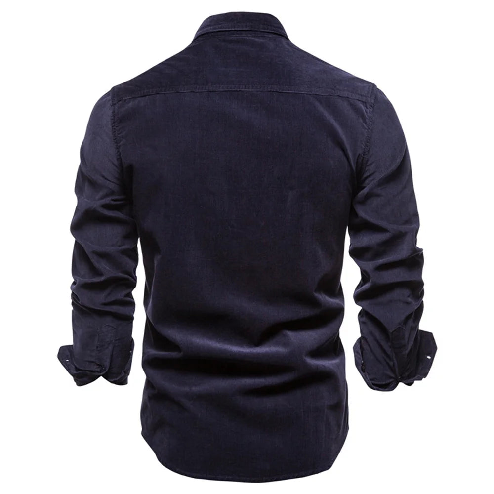 2021 New Single Breasted 100% Cotton Men's