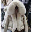 2026 MAOMAOKONG White Duck Down Jacket Winter Women