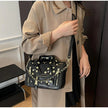 Jacket Collar Shaped Crossbody Shoulder Bag