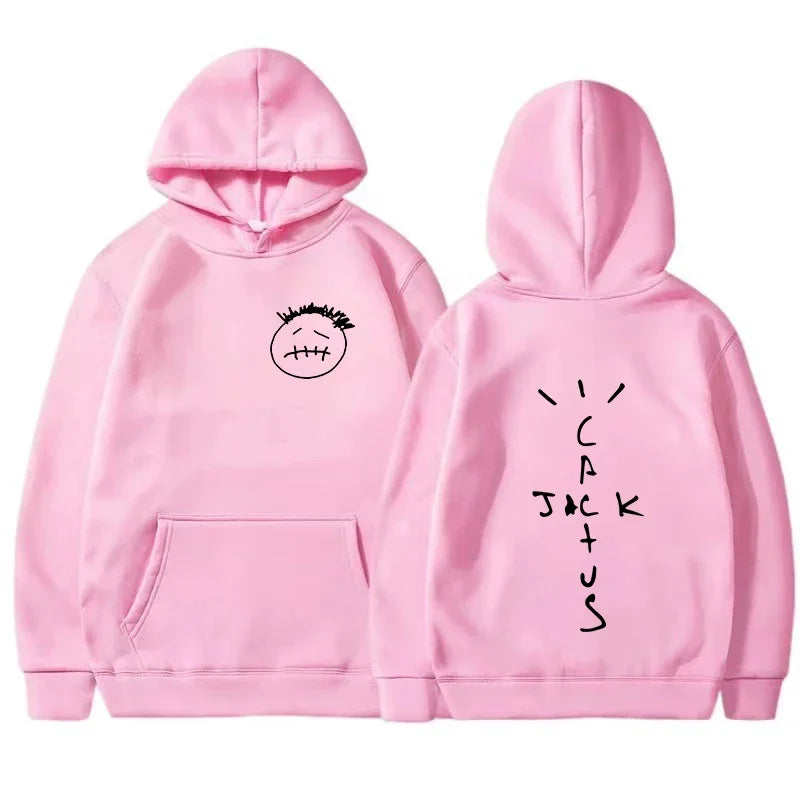 Rapper Cactus Jack Music Album Hoodies Men Women