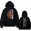 Tupac 2pac Graphic Hoodie Men Fashion