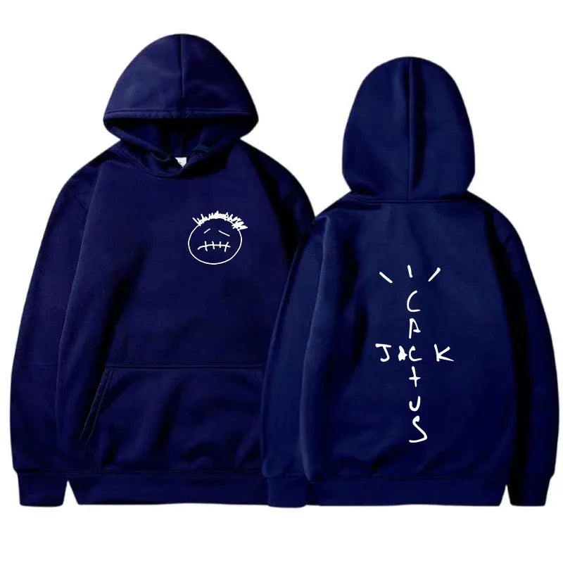 Rapper Cactus Jack Music Album Hoodies Men Women