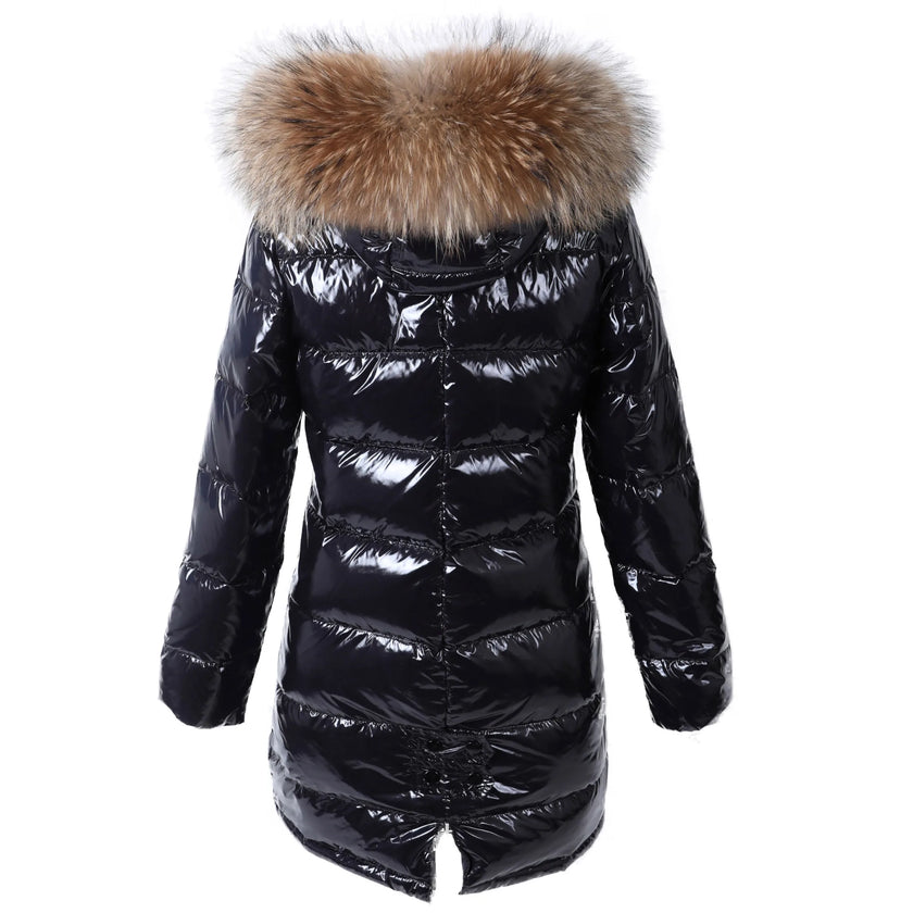Maomaokong Winter waterproof Jacket Real White Duck