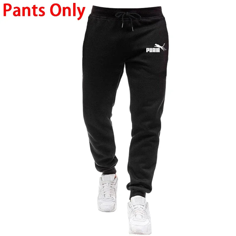 Hooded Sweatshirt and Sweatpants Outdoor Sports Jogger
