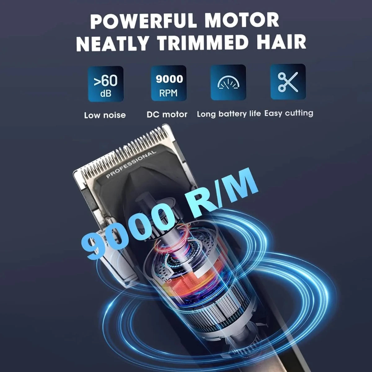 VGR Hair Clipper Professional Hair V-003 V-906 V-308