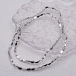 4x7mm 50pcs/lot Briolette Oval Glass Beads Plating Gold Color Crystal