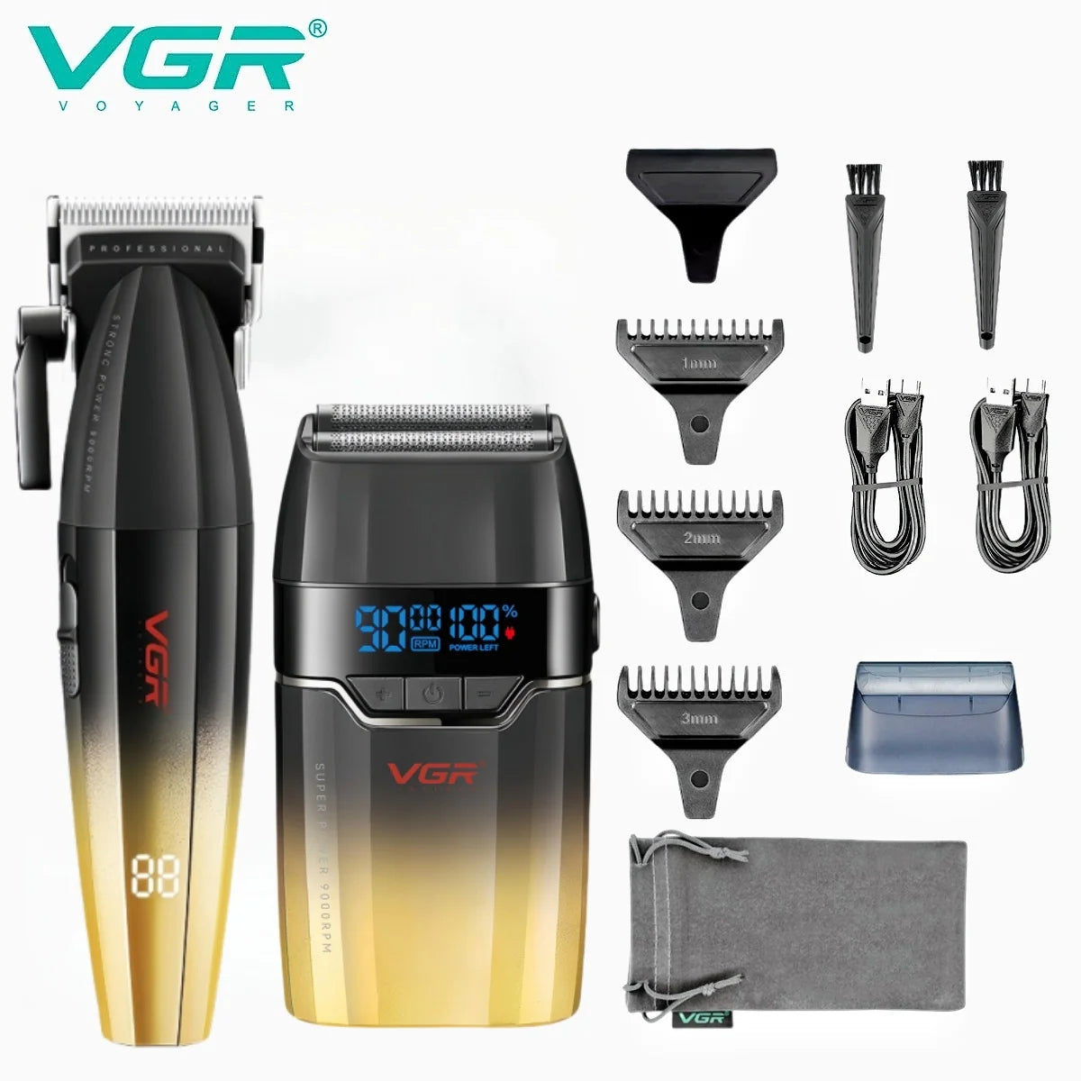 VGR Hair Clipper Professional Hair V-003 V-906 V-308