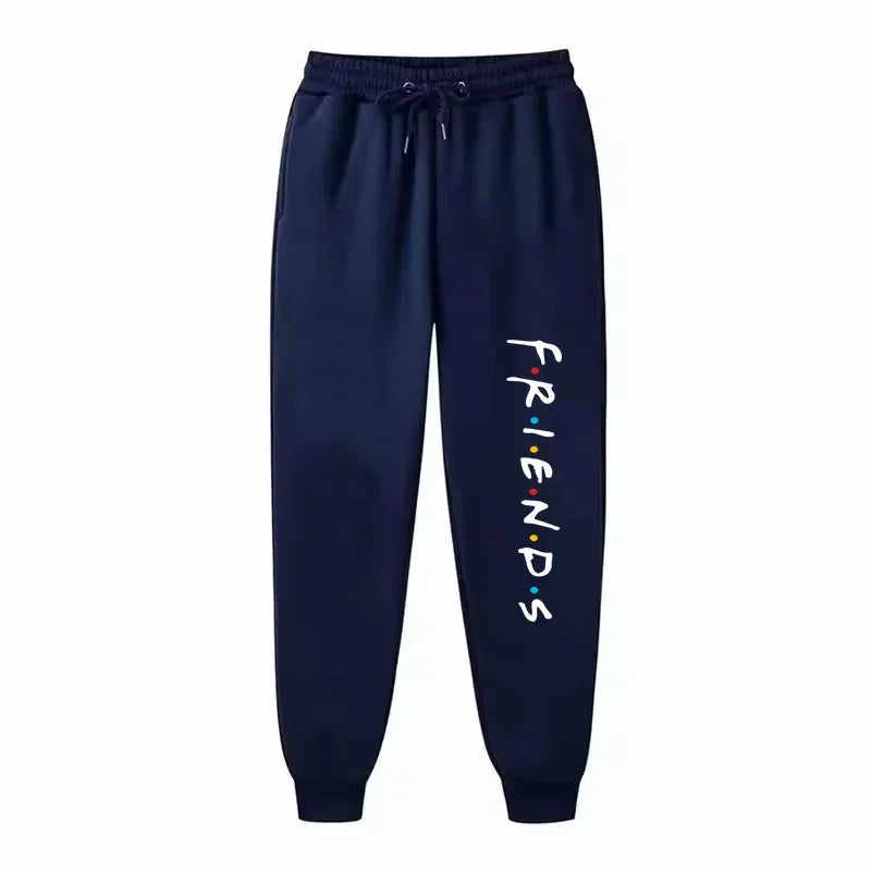 Womens Casual Loose Friends Letter