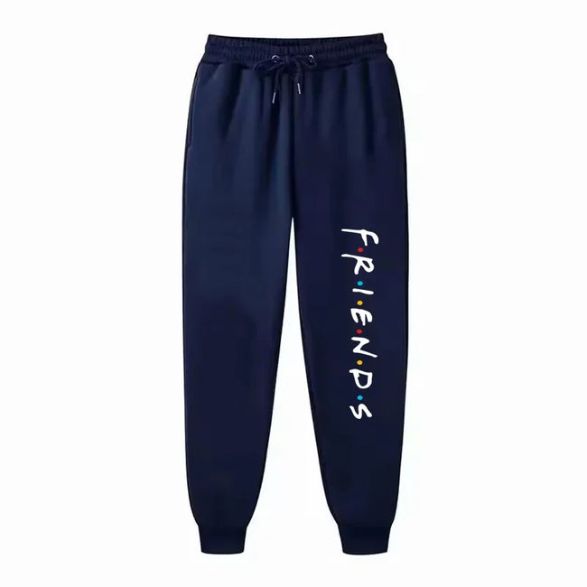 Womens Casual Loose Friends Letter