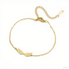 Lucktune Angel Wing Pendant Bracelet for Women Stainless Steel