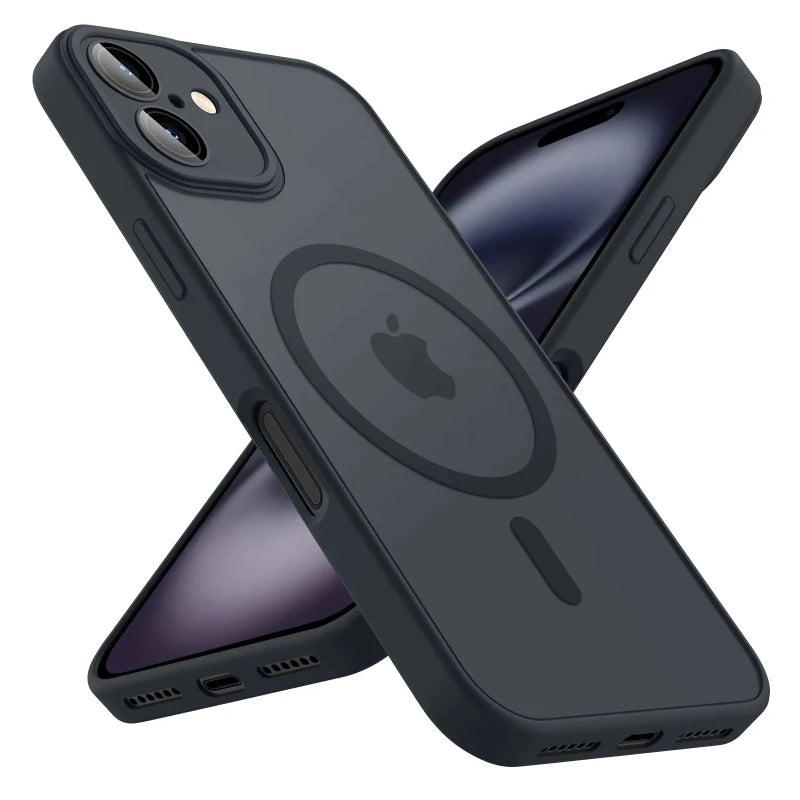 Luxury Frosted Phone Case For iPhone 17 16 15 14 13 12 11 Pro Max 16 15