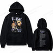 Tupac 2pac Graphic Hoodie Men Fashion