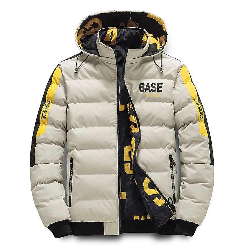 DIMUSI Winter Men Padding Jacket Fashion
