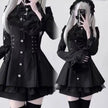 Y2k Aesthetic Lolita Style Bow Dress Shorts Set