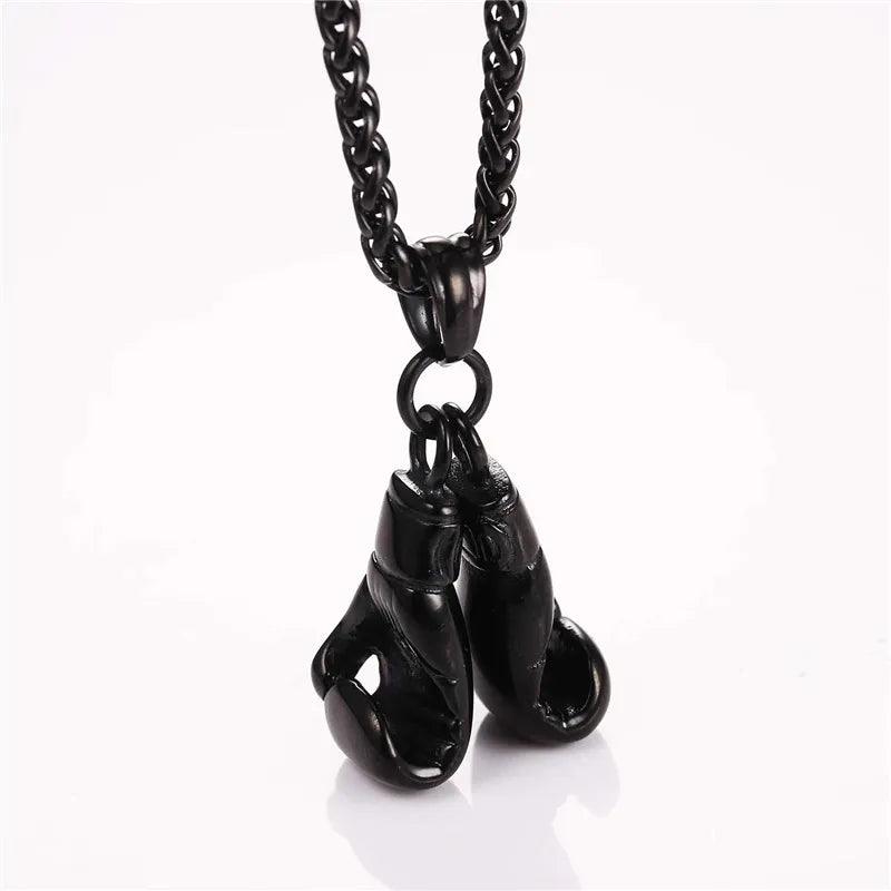 U7 Boxing Necklace 24"" Chain - IM PERKY Boutique