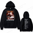 Tupac 2pac Graphic Hoodie Men Fashion