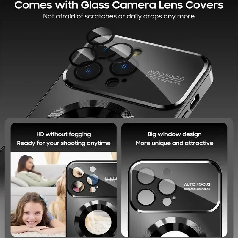 2025 New Titanium Metallic Matte Case For iPhone 17 Air 16 15 14 13 12 11