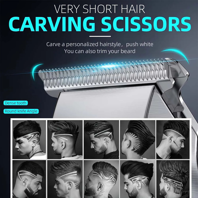 Hair Clippers Professional Barber Clippers and Trimmers Set