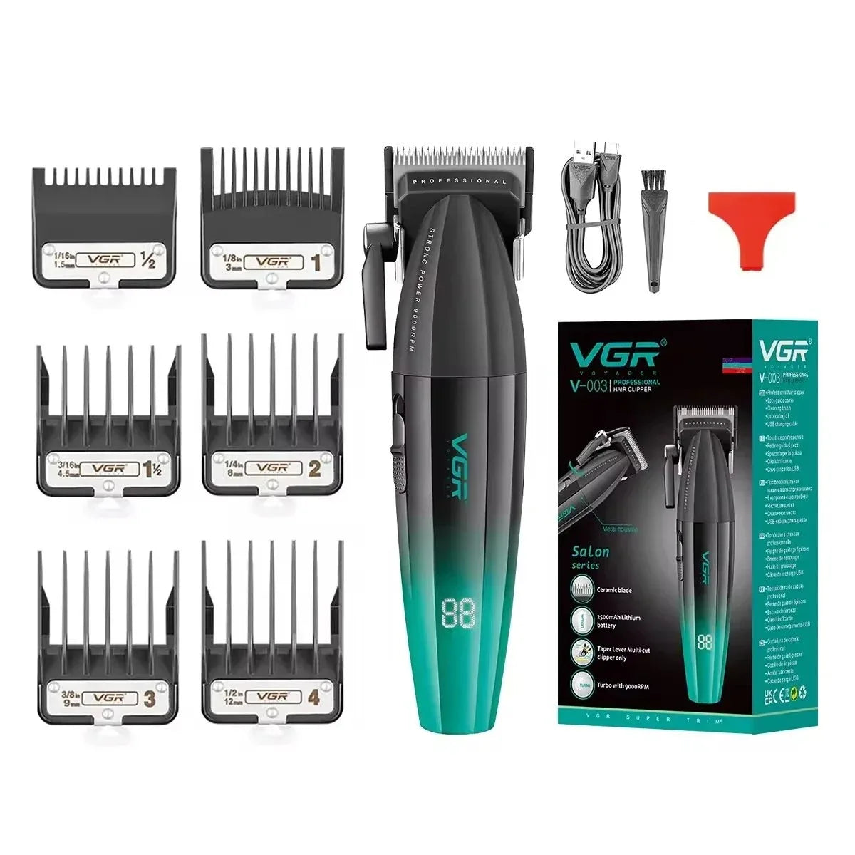 VGR Hair Clipper Professional Hair V-003 V-906 V-308