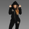 2025 Women Sets Zipper Cardigan Hoodie